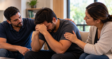 Quando a perda acontece durante o tratamento: como enfrentar o luto na recuperação da dependência química