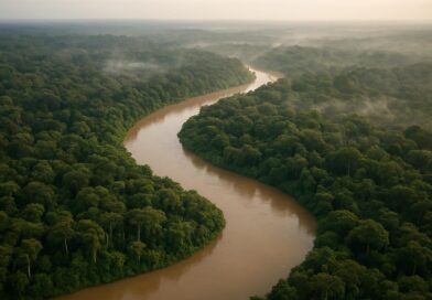 A bacia da Amazônia: rios, extensão e o papel do Acre