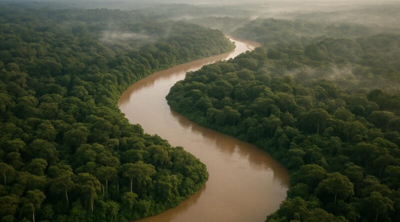 A bacia da Amazônia: rios, extensão e o papel do Acre