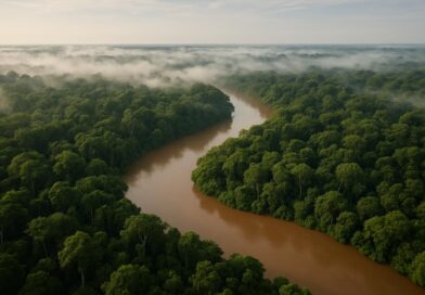 Onde está localizado o bioma Amazônia: estados, países e limites