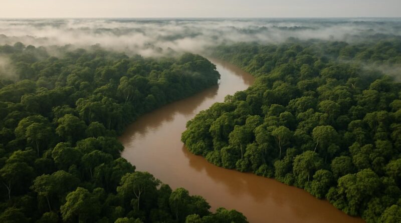 Onde está localizado o bioma Amazônia: estados, países e limites